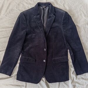 Banana Republic Corduroy Black Blazer